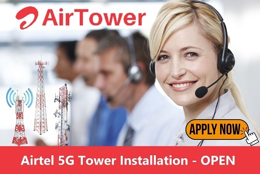 Airtel tower installation process and details step by step